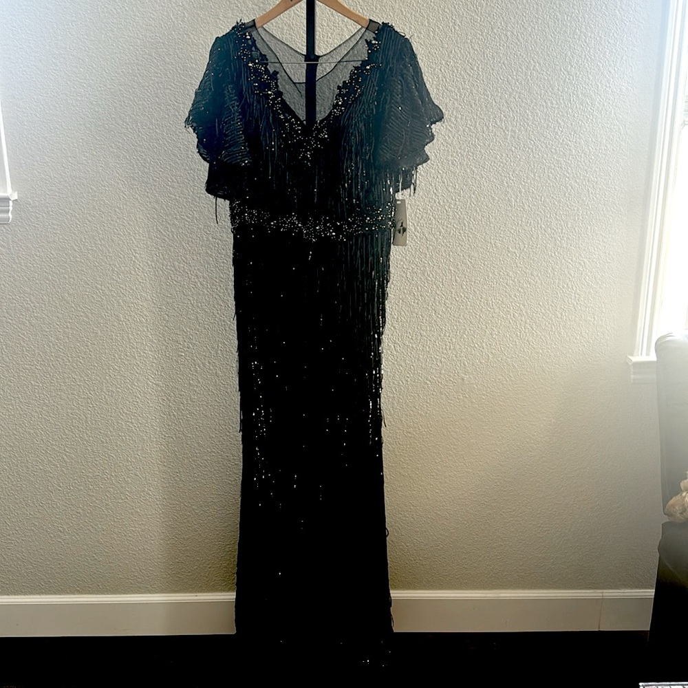 Madarati Black Dress size 52/XXL Istanbul Turkey
